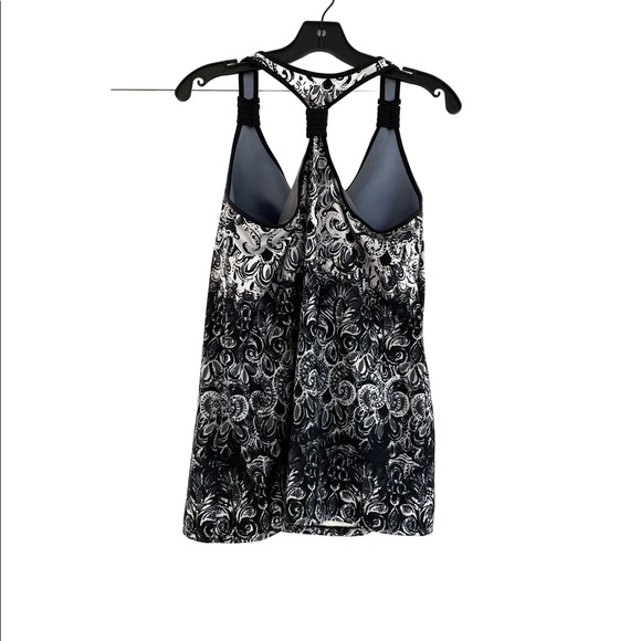 💕EUC Athleta Fuse Racerback Paisley Print Tank Top XL - Picture 2 of 6